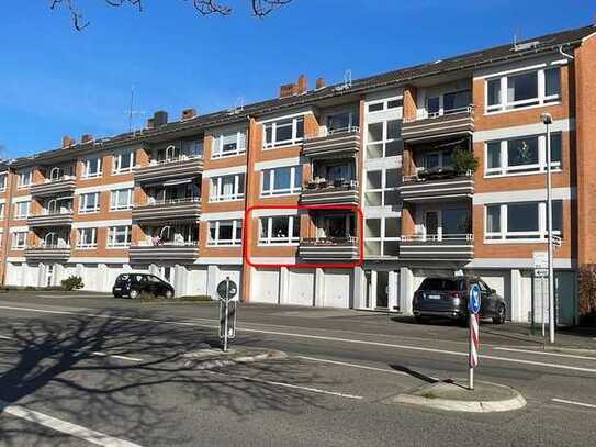 Flexible 3-Raum-Wohnung mit 2 Balkonen in guter Lage