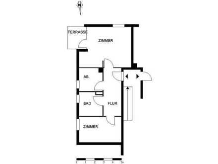 Behindertengerechte 2-Zimmer-Wohnung