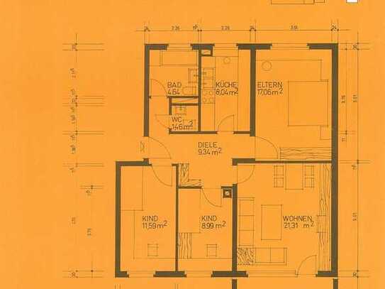 RESERVIERT provisionsfreie Geschmackvolle 4-Raum-Wohnung mit Balkon in Mainz