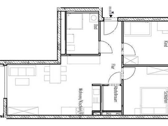 Attraktive 3-Zimmer-Wohnung in Nürnberg – Mit WBS Stufe 3