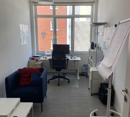 kompakter Büroraum in einer Bürogemeinschaft zu vermieten