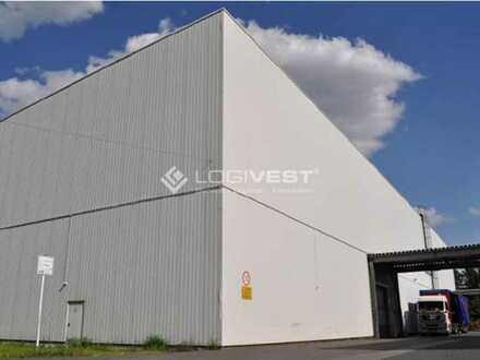 11.600 m² Lager- und Produktionsflächen / Gleisanschluss vorhanden / 12 m UKB