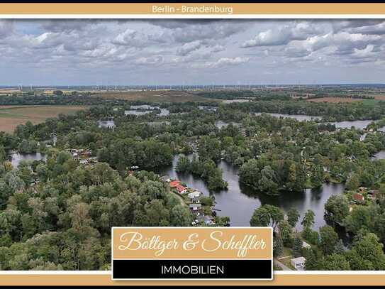 Wochenendgrundstück mit Bungalow nur wenige Meter zum Wasser