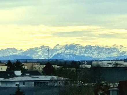 5-Zimmer-Penthouse-Wohnung mit eigenem Dachgarten und Alpenblick!