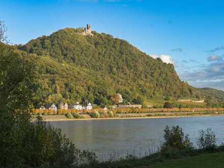 Wohnen in direkter Rheinlage mit Siebengebirgsblick