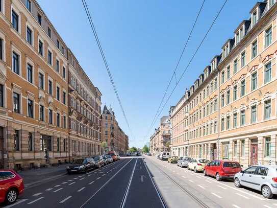 Provisionsfrei! Ideale Neustadtlage im Hechtviertel! 1-Raum-ETW in beliebtem Studenten-Kiez!