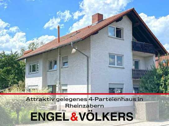 Attraktiv gelegenes 4-Parteienhaus in Rheinzabern