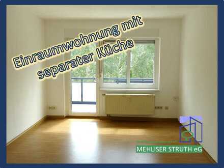 Einraumwohnung mit Einbauküche