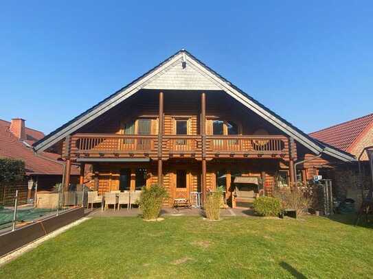 Wohnen auf Zeit in traumhaftem Holzhaus in Hövelriege