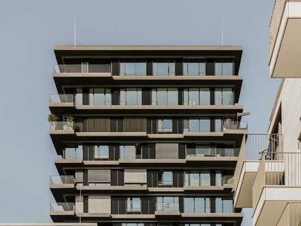 Erstbezug im "Oasis" von Tchoban Voss Architekten mit großzügigem Balkon & freiem Spreeblick