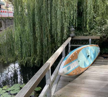 Befristet bis Dez. 2027 ! Schöne Wohnung in exzellenter Lage mit privatem Wasserzugang