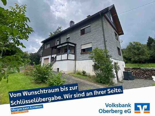 Einfamilienhaus mit Nebengebäude in ruhiger Lage von Morsbach-Wendershagen