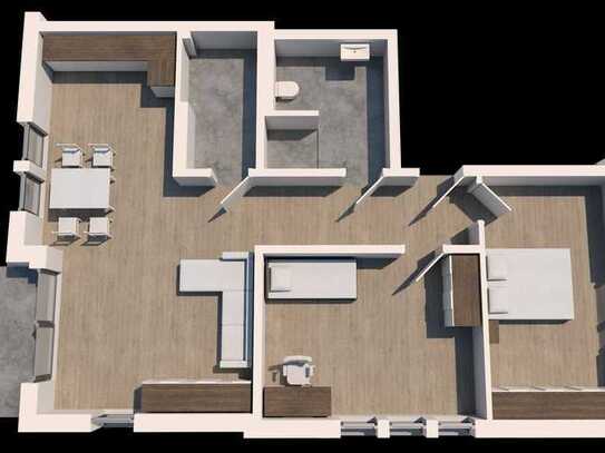 Neubau Erstbezug 1-3 ZKDB Wohnungen zum 01.01.2025 zu vermieten