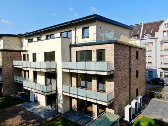 Barrierefreie Neubau-Wohnung mit Balkon und Tiefgaragenstellplatz