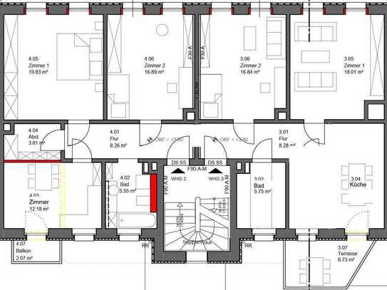 5,5-Zimmer-Wohnung in Leipzig