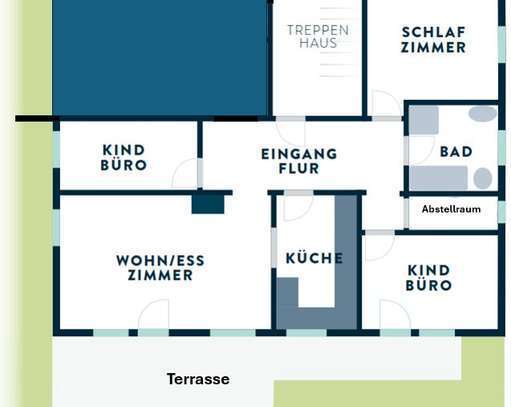 4-Zimmer-Erdgeschosswohnung mit sehr großen Garten in Sonthofen