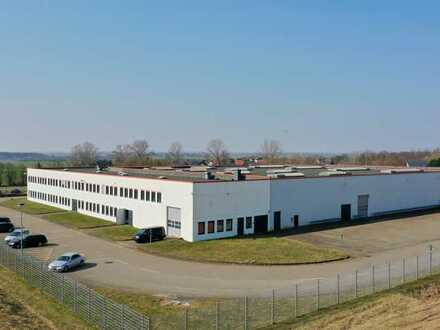Lager- und Büro südlich von Rostock, ca.400 m² Halle + Büro, verkehrsgünstig an der A20