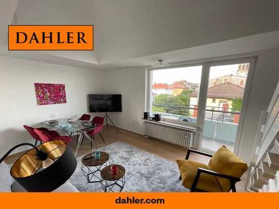 Exklusiv möblierte Maisonette-Wohnung im Herzen von Frankfurt