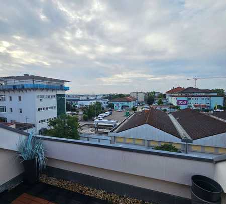 Schöne 2,5-Raum-Wohnung mit sonniger Dachterrasse