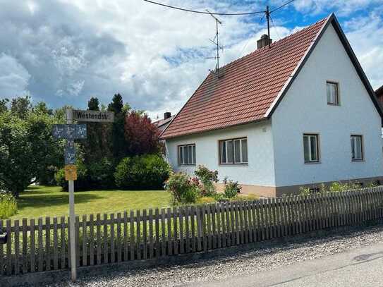 Eckgrundstück mit 650 m² mit ein Einfamilienhaus in Forstern zu verkaufen