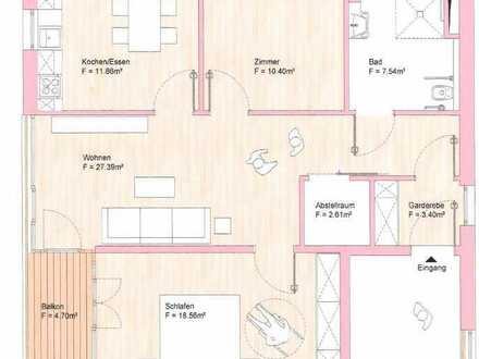 Barrierefreie, helle 3 Zimmerwohnung mit Option für betreutes Wohnen, uvm & provisionsfrei