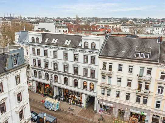 vermietete! Altbau-Dachgeschosswohnung in beliebter Lage von Ottensen