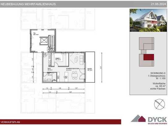 NEUBAU - zwei Mehrfamilienhäuser mit jeweils 6 Wohnungen