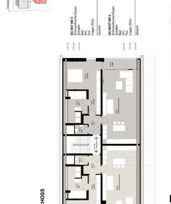 Neubau Wohnung mit zwei Zimmern sowie Balkon und EBK in Kempten Hinterbach