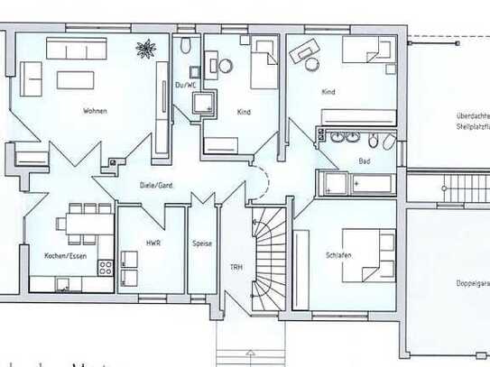 Freundliche 5-Zimmer-Wohnung mit Balkon und EBK in Eggolsheim