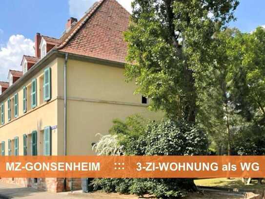 3-ZIMMER-DG-WOHNUNG als WG ::: BEST-LAGE in MZ-GONSENHEIM