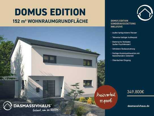 Eine wunderbarer Wohntraum -von DAS MASSIVHAUS -mit modernstem Komfort inklusive Grundstück