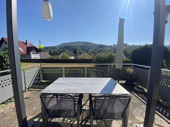 Sonnige Terrassenwohnung mit traumhafter Aussicht – Ihr neues Zuhause zum Wohlfühlen in Laufach!