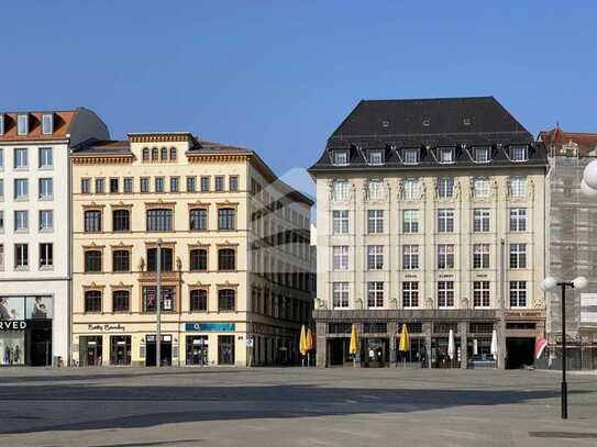 BUERO.flächen möbliertes Teambüro am Markt im KÖNIG ALBERT HAUS