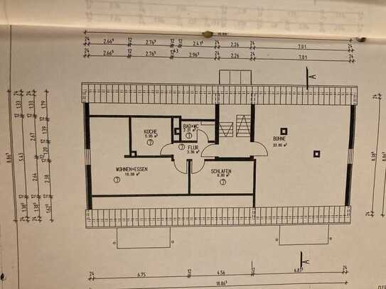 Schöne 2-Zimmer-Dachgeschosswohnung in Mössingen-Talheim