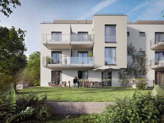 Perfekte 4-Zimmer-Familienwohnung mit Garten, Terrasse, Balkon und TG-Stellplatz