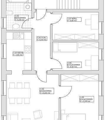 Günstige 4-Raum-Wohnung in Görlitz