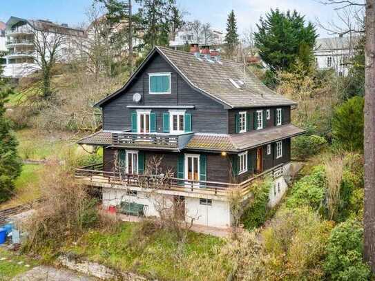 Denkmalgeschütztes Schwarzwaldhaus in Baden-Baden