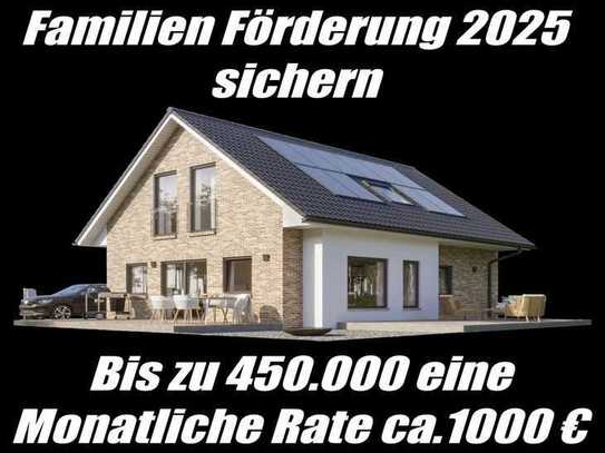 Mit PV -Anlage KFW 40 plus Haus und Schlüsselfertig. INKL GRUNDSTÜCK