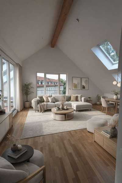 * Lichtdurchflutete 3-Zimmer Dachgeschosswohnung * mit gemütlicher Terrasse