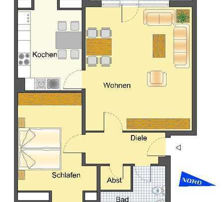 2-Zimmer-Wohnung in Recklinghausen