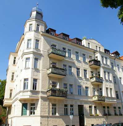 schicke 2-Zimmer Wohnung mit Balkon im Süden Leipzigs