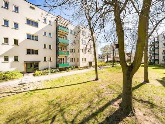 Helle Wohnung in oberster Etage mit großem Balkon
