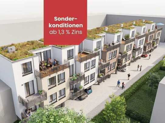 NEUBAU: Energieeffiziente Stadthäuser Nähe Gutenbergplatz