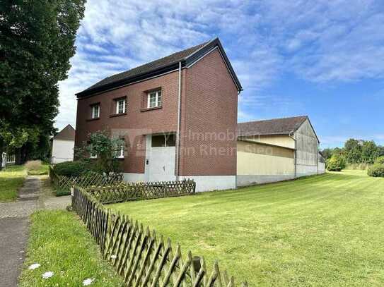 Landleben in Stadtnähe– Ihr Einfamilienhaus mit großem Grundstück und viel Lagerfläche!