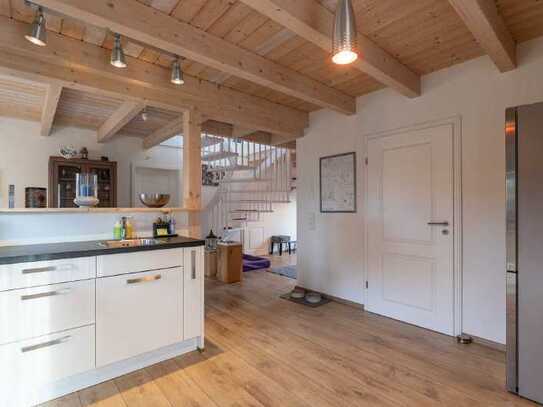 Küstenidylle nahe dem Ostsee-Strand - Holzhaus im skandinavischen Stil in Neukirchen