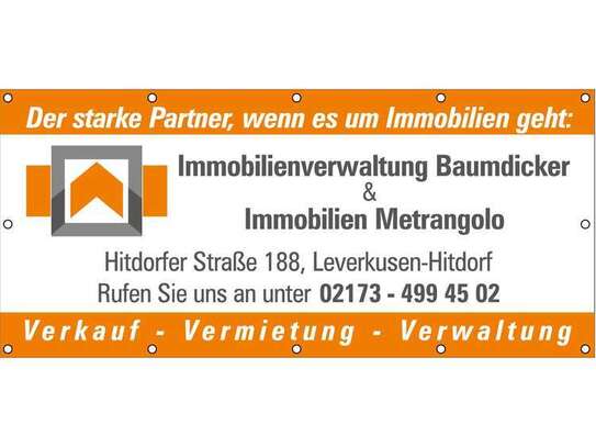 ***Große 3 Zimmer Whg. mit Balkon in Lev.-Steinbüchel***Stellplatz***