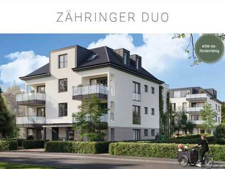 Exklusives Neubauprojekt "Zähringer DUO", WE 1.4, 2-Zimmer-Wohnung