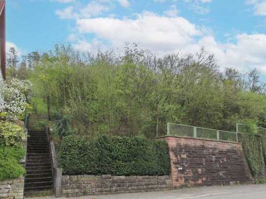 Schönes Hanggrundstück in Toplage von Mosbach