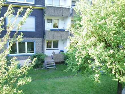 OB-Königshardt 1,5 R-Erdgeschoss-Wohnung mit Loggia + eigenem Garten + EBENERDIGER DUSCHE