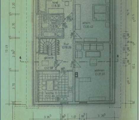 Moderne, helle 3-Zimmer-Wohnung mit EBK, Balkon in zentraler Lage zu vermieten